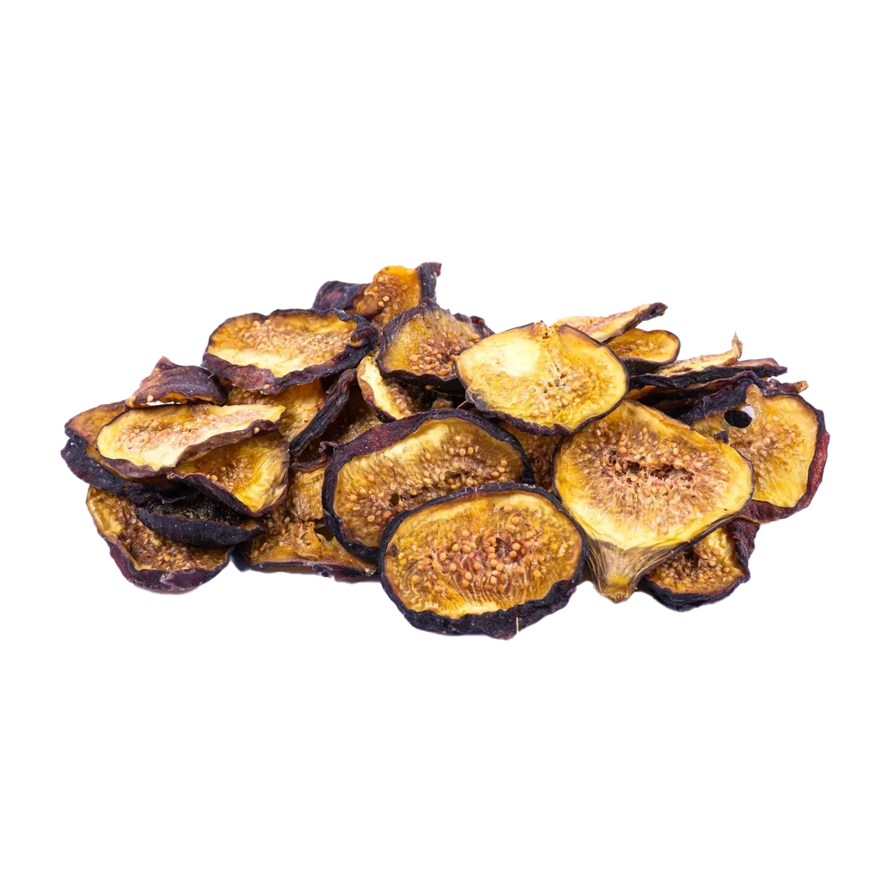 انجیر سیاه ورقه شده خشک